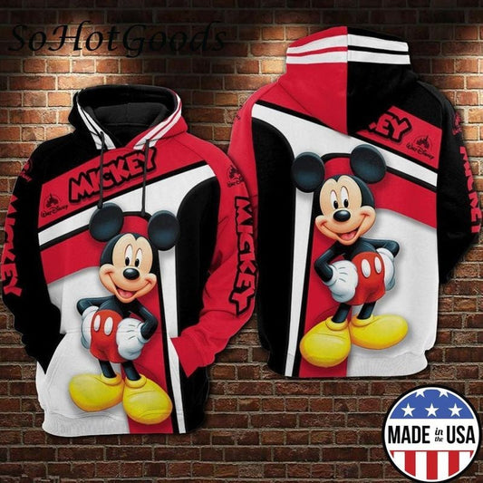 Mickey Disney Full Over Printing 6 3d Hoodie 2 Moonbestprint