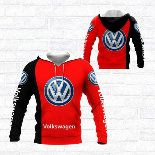 Volkswagen Shirt Fan Gift 454, Stylist Unisex 3d Hoodie Zip Hoodie 2453 Moonbestprint
