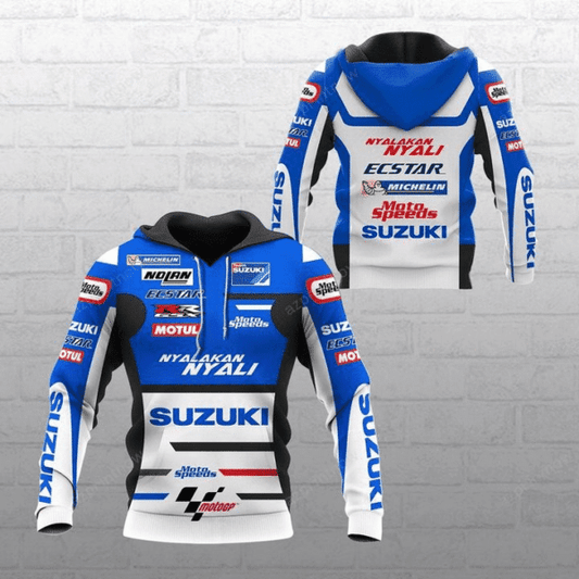 Suzuki Racing Shirt Fan Gift 595, Stylist Unisex 3d Hoodie 2429 Moonbestprint