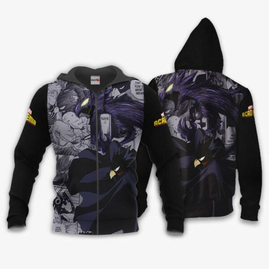 Fumikage Tokoyami Anime My Hero Academia Manga 1k973 Fan Gift Stylist Unisex Cartoon Graphic Outfits Aop 3d Hoodie Zip Hoodie 199 Moonbestprint