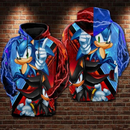 Sonic The Hedgehog Movie 2k583 Lover Gift ,sonic The Hedgehog Movie All Over Print 3d Hoodie 1974 Moonbestprint