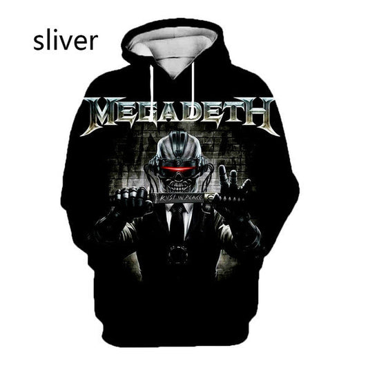 New Fashion Megadeth Band Print Hoodies Men Coat Jacket Power Sweatshirts Hoody 01 Moonbestprint