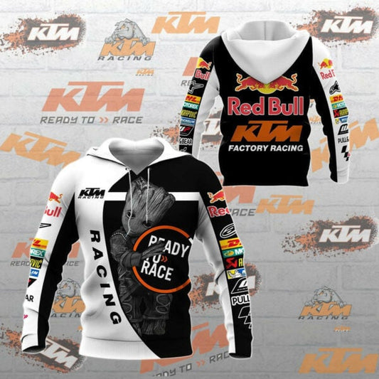 Ktm Racing Baby Groot Shirt Fan Gift 588, Stylist Unisex 3d Hoodie Zip Hoodie 1520 Moonbestprint