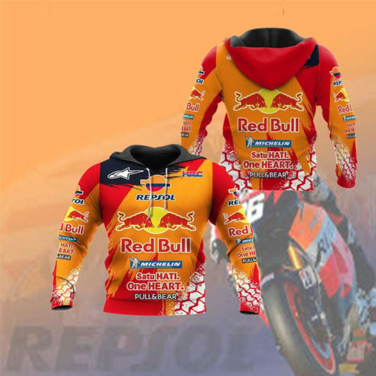 Repsol Honda Shirt Fan Gift 115, Stylist Unisex 3d Hoodie Zip Hoodie 2395 Moonbestprint