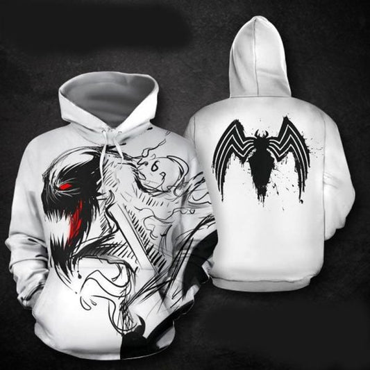 Venom Deadpool Marvel Comics 2k623 Lover Gift ,venom Deadpool Marvel All Over Print 3d Hoodie 1801 Moonbestprint