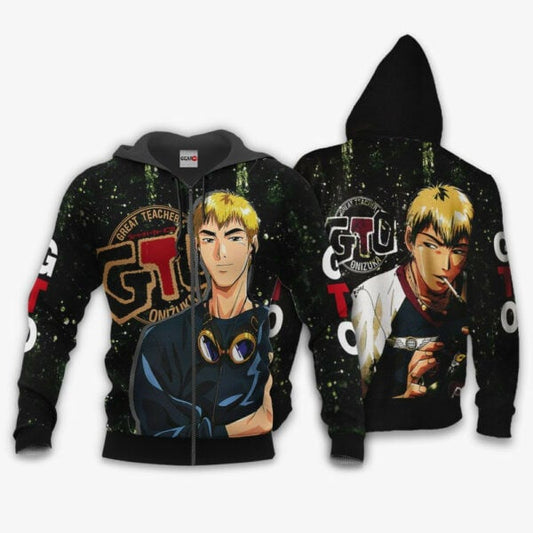 Great Teacher Onizuka Anime 3k308 Fan Gift Stylist Unisex Cartoon 3d Hoodie Zip Hoodie 1548 Moonbestprint