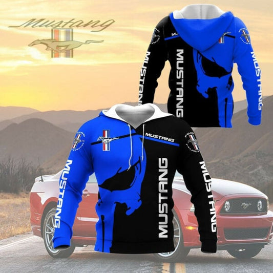 Punishes Ford Mustang Shelby Luxury Car 8k255 Fan Gift 3d Zip Hoodie Hoodie Ii0 2889 Moonbestprint