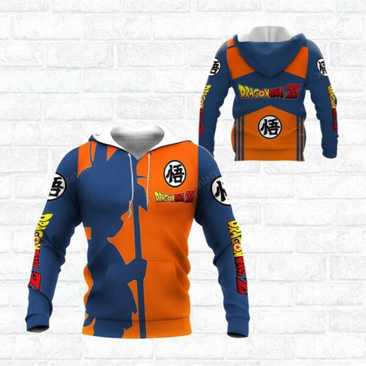 Son Goku Dragon Ball Shirt Fan Gift 749, Stylist Unisex 3d Hoodie Zip Hoodie 2544 Moonbestprint
