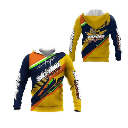 Ski-doo Racing Team 7k772 Fan Gift 3d Zip Hoodie Hoodie Ii0 2102 Moonbestprint