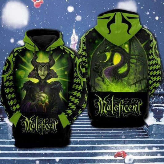 Maleficent Disney Cartoon 2k748 Lover Gift,maleficent Disney All Over Print 3d Hoodie 1459 Moonbestprint