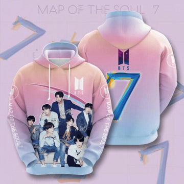 Bts Kpop Band 2 Fan Gift, Bts Kpop Band Aop Hoodie 138 Moonbestprint