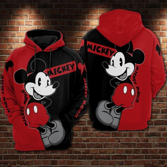 Mickey Mouse Over Print 3d Hoodie Zip Hoodie 312 Moonbestprint