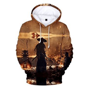 Ghost Of Tsushima Samurai Sakai Over Print 3d Hoodie Zip Hoodie Moonbestprint