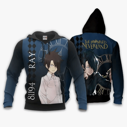 The Promised Neverland Ray 81194 Anime Manga For Men And Women 3d Hoodie Zip Hoodie Moonbestprint