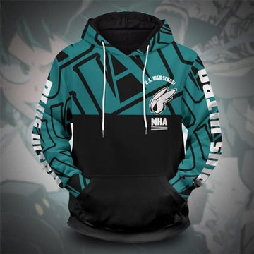 My Hero Academia Mha Midoriya Anime 2k617 Lover Gift ,my Hero Academia All Over Print 3d Hoodie 2763 Moonbestprint