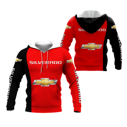 Chevrolet Silverado Shirt Fan Gift 21, Stylist Unisex 3d Hoodie Zip Hoodie 276 Moonbestprint