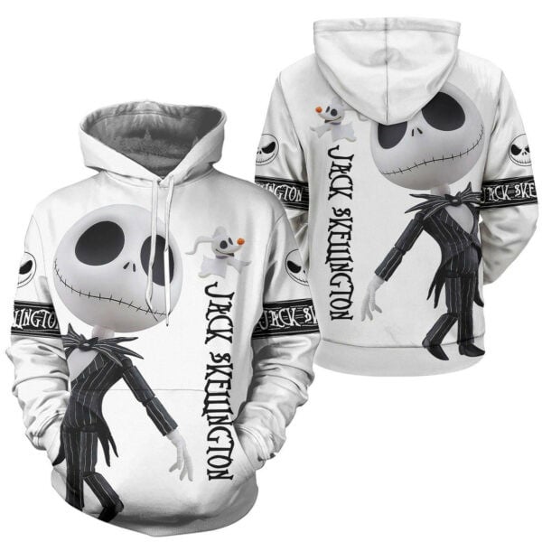 Scary Night Jack Skellington Hoodie And Zip Hoodie, Gift For Fan 3d All Over Print Shirt Hoodie 2895 Moonbestprint