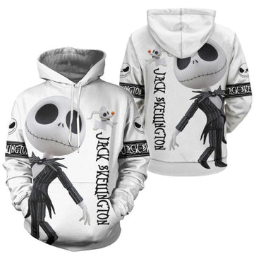 Scary Night Jack Skellington Hoodie And Zip Hoodie, Gift For Fan 3d All Over Print Shirt Hoodie 2895 Moonbestprint