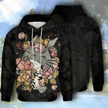 Totoro Hoodie, Totoro Gift Adult, Totoro Gift For Fan, Aop Hoodie 2598 Moonbestprint