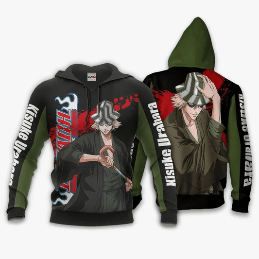 Kisuke Urahara Anime Manga Bleach For Men And Women 3d Hoodie Zip Hoodie Moonbestprint