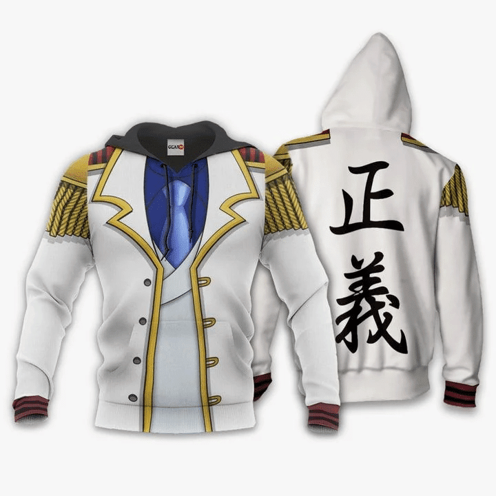 Monkey D Garp Anime Manga One Piece For Men And Women 3d Hoodie Zip Hoodie Moonbestprint