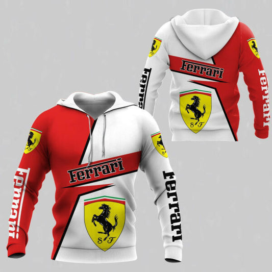 Scuderia Ferrari Luxyry Racing Car F1 8k139 Fan Gift 3d Zip Hoodie Hoodie Ii0 2671 Moonbestprint