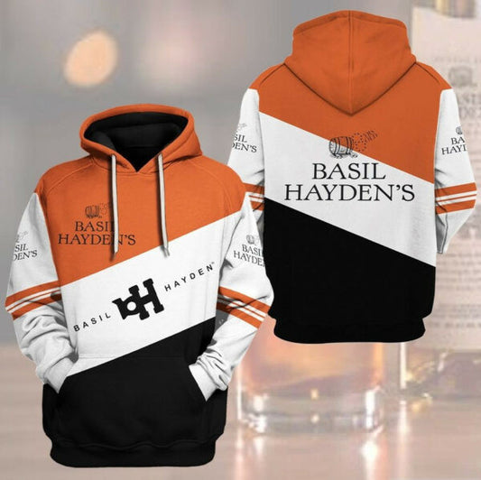 Basil Hayden's Bourbon Whiskey 3d All Over Print Hoodie 362 688 Moonbestprint