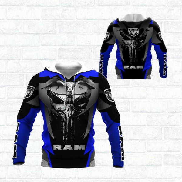 Punishes Dodge Ram Sports Car 8k486 Fan Gift 3d Zip Hoodie Hoodie Ii0 2668 Moonbestprint