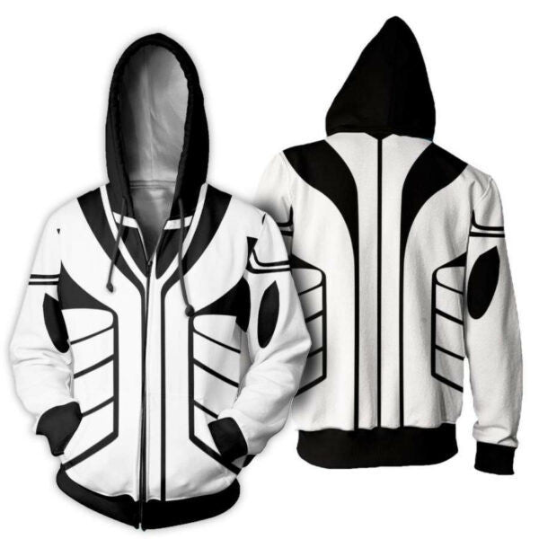 Fullbring Ichigo Shirt Costume Uniform Bleach Anime 2k894 Fan Gift Stylist Unisex Cartoon 3d Hoodie Zip Hoodie 1252 Moonbestprint