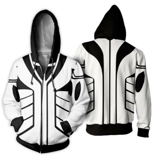 Fullbring Ichigo Shirt Costume Uniform Bleach Anime 2k894 Fan Gift Stylist Unisex Cartoon 3d Hoodie Zip Hoodie 1252 Moonbestprint