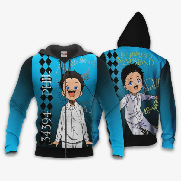 The Promised Neverland Phil Anime 3k252 Fan Gift Stylist Unisex Cartoon 3d Hoodie Zip Hoodie 2665 Moonbestprint