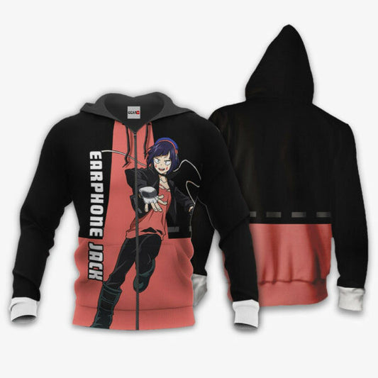 Kyoka Jiro Anime My Hero Academia Manga 2k24 Fan Gift Stylist Unisex Cartoon Graphic Outfits Aop 3d Hoodie Zip Hoodie 1161 Moonbestprint