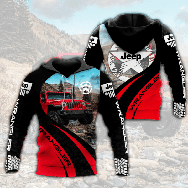 Jeep Wrangler 2 Fan Gift, Jeep Wrangler Aop Hoodie 1249 Moonbestprint