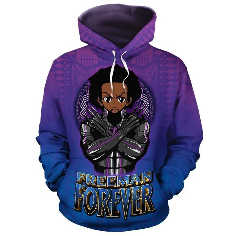 Black Panther Marvel Over Print 3d Hoodie Zip Hoodie 5 Moonbestprint