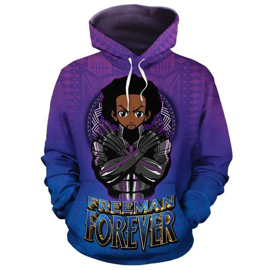 Black Panther Marvel Over Print 3d Hoodie Zip Hoodie 5 Moonbestprint