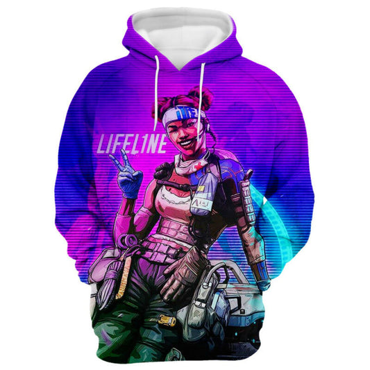 Lifeline Apex Legends 3d Hoodie Zip Hoodie Moonbestprint