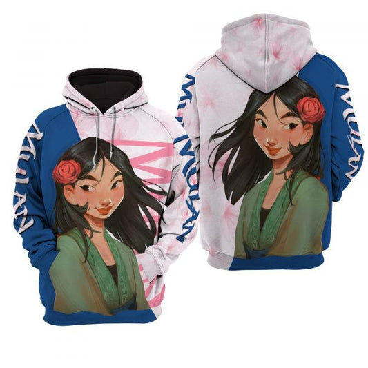 Mulan Disney Cartoon 2k740 Lover Gift ,mulan Disney All Over Print 3d Hoodie 2419 Moonbestprint