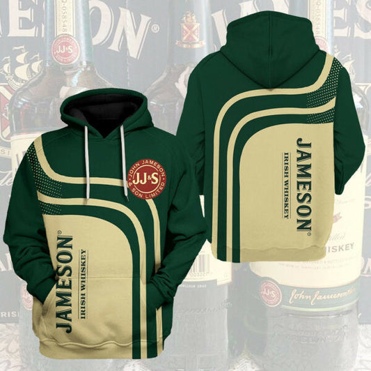 Jameson Irish Whisky 3d Hoodie 1572 Moonbestprint