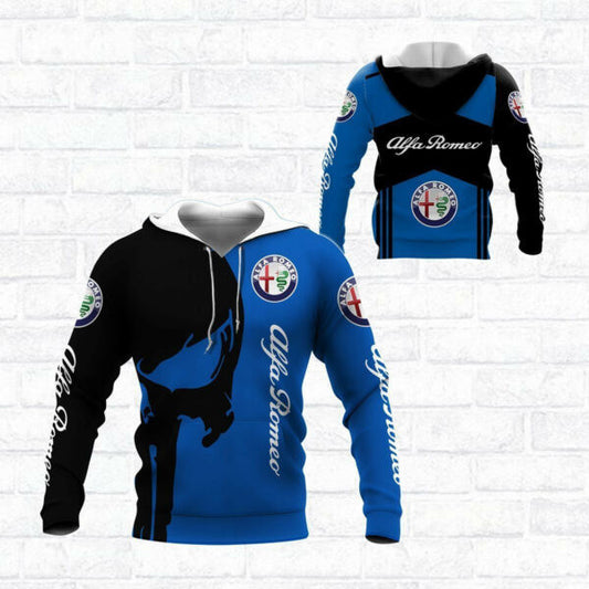Alfa Romeo Shirt Fan Gift 22, Stylist Unisex 3d Hoodie Zip Hoodie 884 Moonbestprint