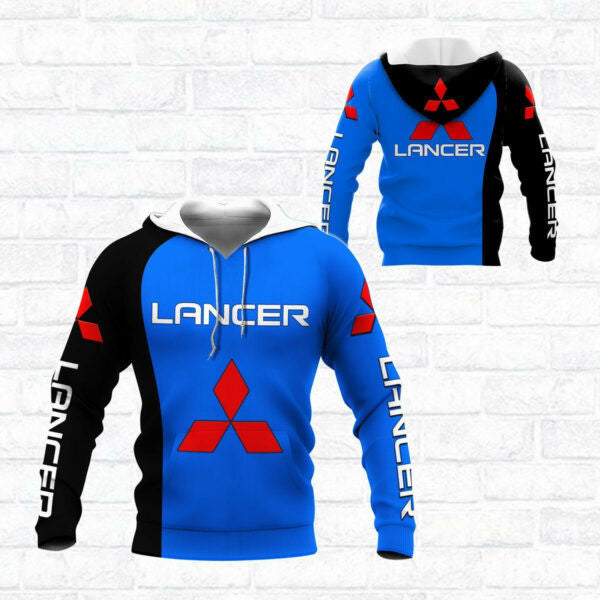 Mitsubishi Lancer Evolution Shirt Fan Gift 487, Stylist Unisex 3d Hoodie Zip Hoodie 2410 Moonbestprint