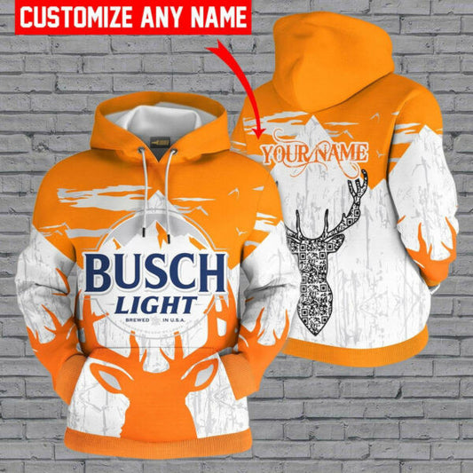 Personalized Busch Light Hoodie, Gift For Fan 3d All Over Print Shirt Hoodie 2699 Moonbestprint