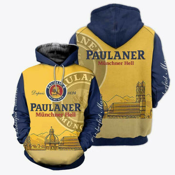 Paulaner Beer 3d All Over Print Hoodie 376 2015 Moonbestprint