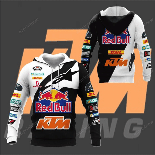 Ktm Racing Shirt Fan Gift 583, Stylist Unisex 3d Hoodie 1215 Moonbestprint