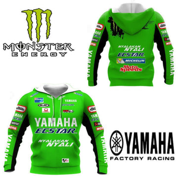 Yamaha Monster Shirt Fan Gift 255, Stylist Unisex 3d Hoodie Zip Hoodie 2127 Moonbestprint