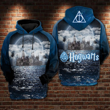 Harry Potter Hogwarts Hoodie Sweater Shirt Moonbestprint