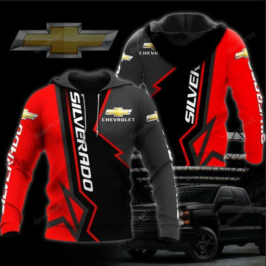 Chevrolet Silverado Car Aop Hoodie 1126 Moonbestprint