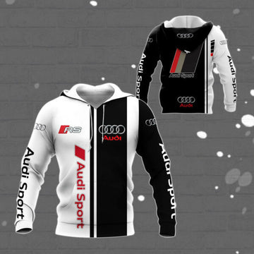 Audi Sport Luxury Car 8k341 Fan Gift 3d Zip Hoodie Hoodie Ii0 1664 Moonbestprint