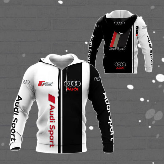 Audi Sport Luxury Car 8k341 Fan Gift 3d Zip Hoodie Hoodie Ii0 1664 Moonbestprint