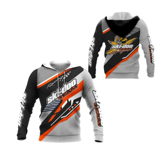 Ski-doo Racing Team 7k762 Fan Gift Zip Hoodie Hoodie Ii0 2573 Moonbestprint