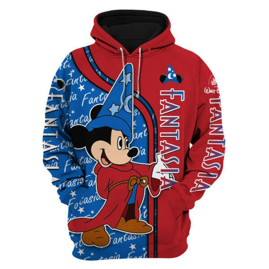 Mickey Mouse Fantasy Disney Fan Gift, Mickey Mouse Fantasy Gift, Mickey Mouse Fantasy Aop Hoodie, Zip Hoodie 2698 Moonbestprint